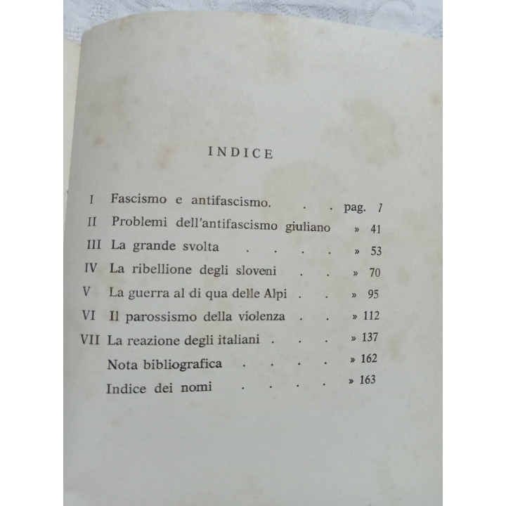 Elio Apih. Dal regime alla Resistenza Venezia-Giulia 1922-43