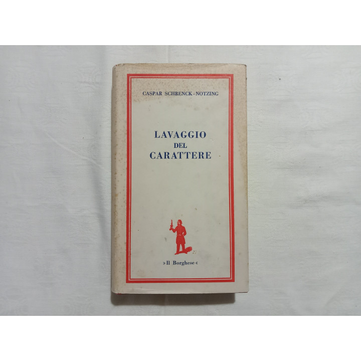 Caspar Schrenck-Notzing. Lavaggio del carattere