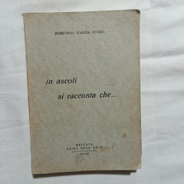 Domenico Garzia Civico In Ascoli si racconta che…