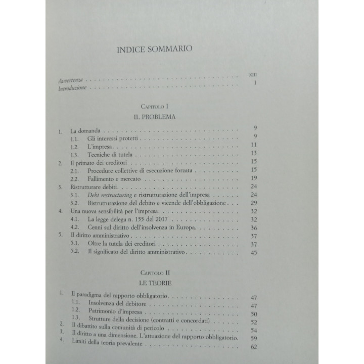 Fabrizio Di Marzio. Obbligazione, insolvenza, impresa