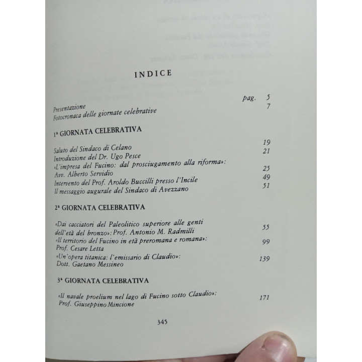 Fucino Cento Anni. Atti del “Centenario” 1877-1977