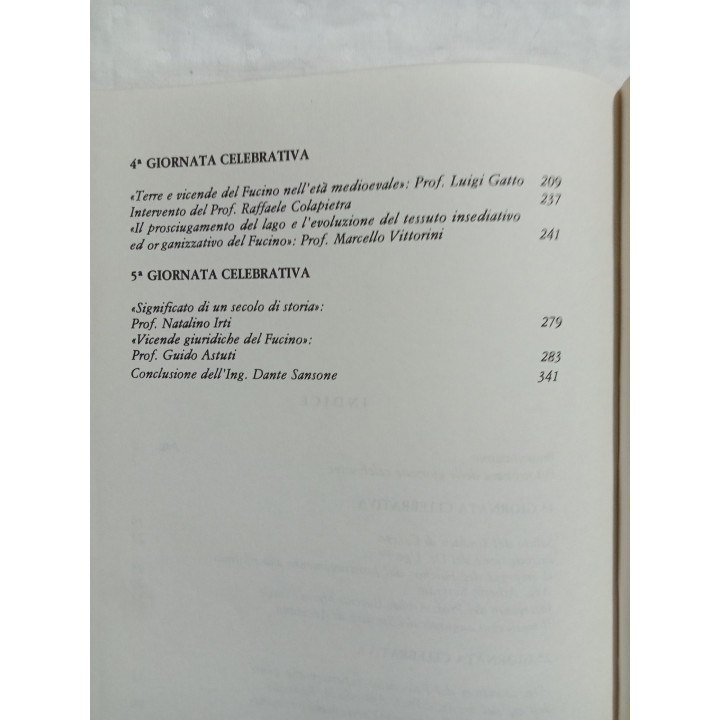 Fucino Cento Anni. Atti del “Centenario” 1877-1977