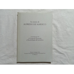 In onore di Alfredo De Marsico.  A cura di M.A. Stecchi De Bellis