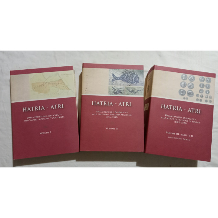 Luigi Sorricchio – Hatria-Atri  Edizione anastatica in tre volumi 2009