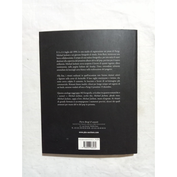 Michael Jackson ritratto da Arno Bani. Catalogo d’asta