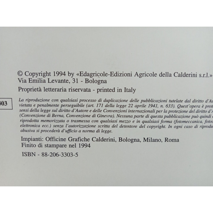 G.De Paoli V.Rossi A.Scozzoli – Micropropagazione delle piante ortofrutticole