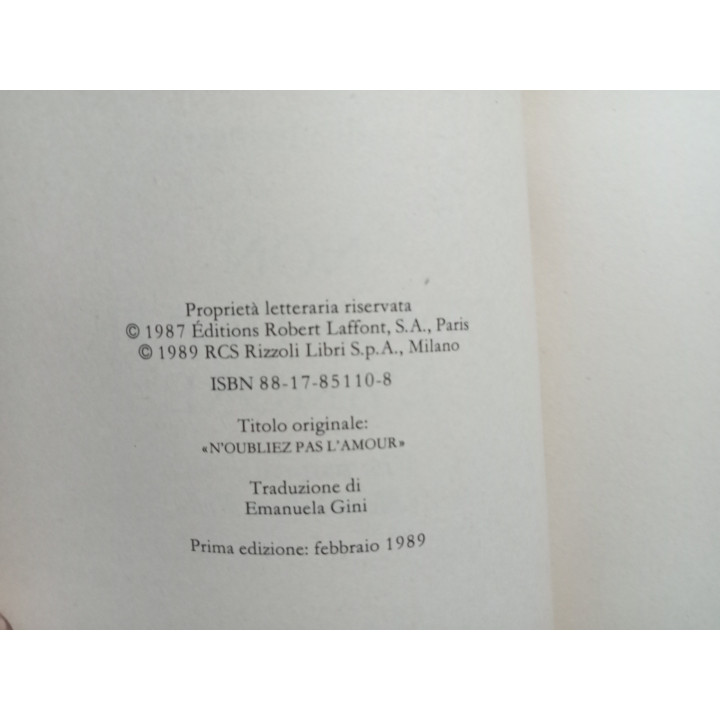 André Froissard. Non dimenticate l’amore