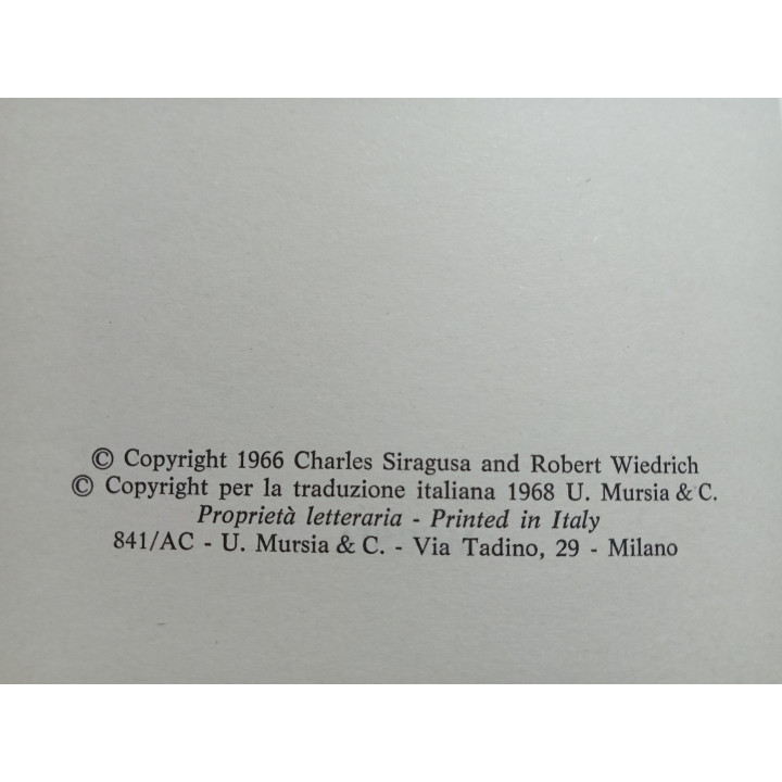 Charles Siragusa Robert Wiedrich. La pista del papavero