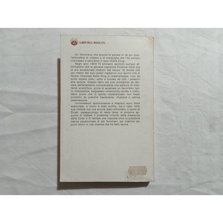 George Zorab. Katie King donna o fantasma?