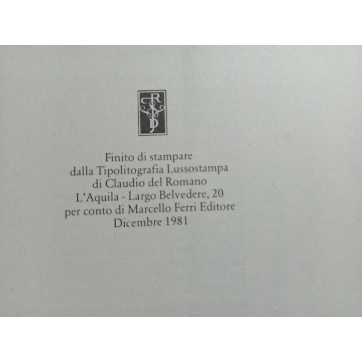 Anna Ventura. Il sole e le carte. Antologia di poesia abruzzese contemporanea in lingua