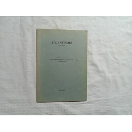 A.L.Antinori commemorato nella Chiesa Aquilana di S.Filippo il 1 marzo 1978 da Padre Giacinto Marinangeli