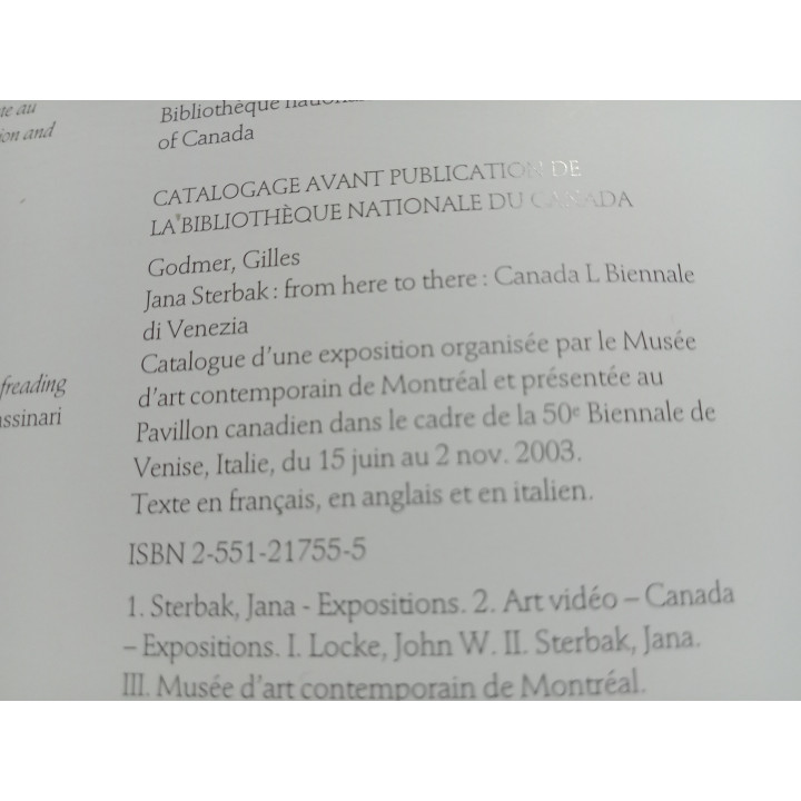 Jana Sterbak. From here to here Canada L Biennale di Venezia