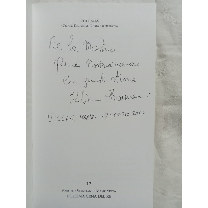 Antonio Stanziani Mario Setta. L’ultima cena del re, 9 settembre 1943